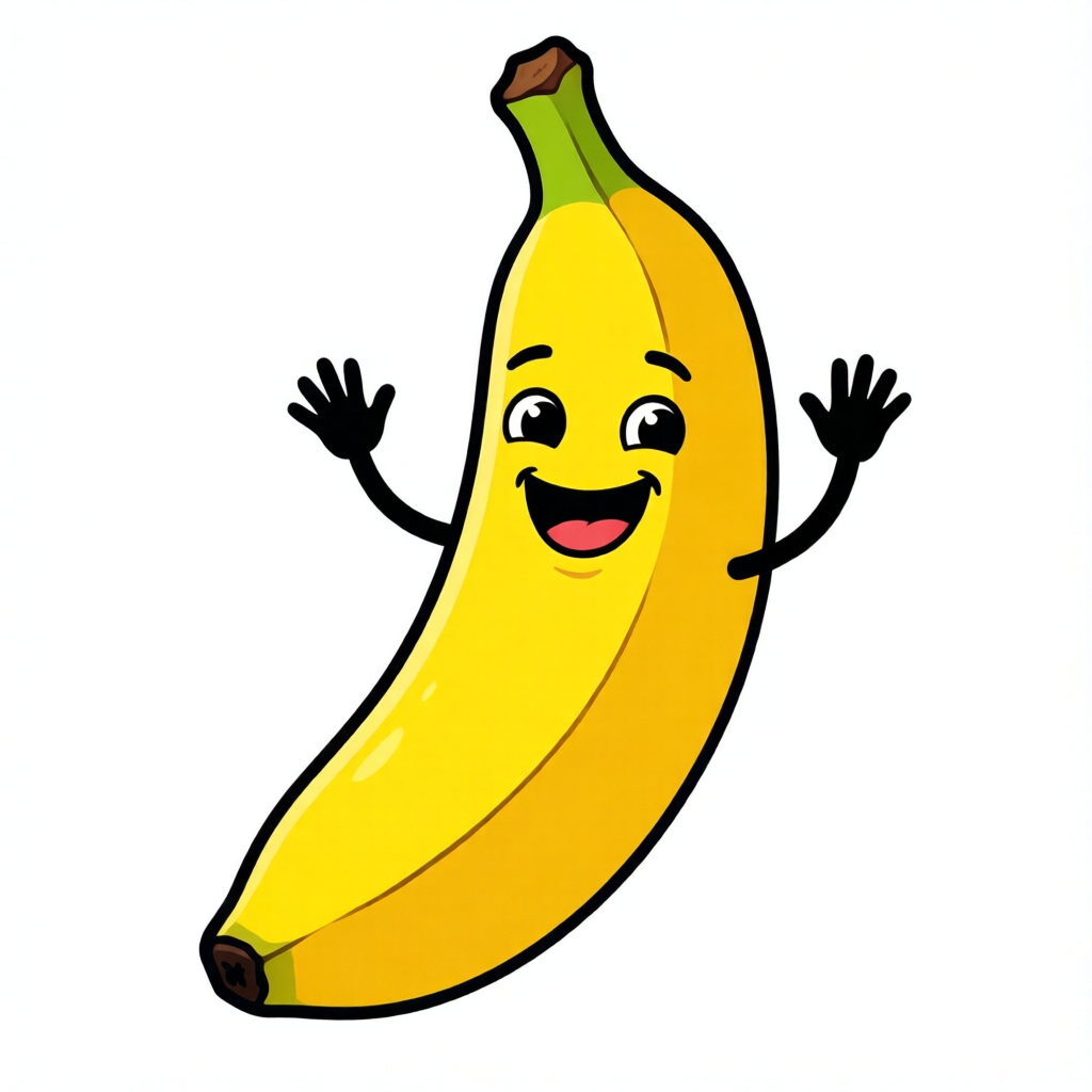 protoBanana mascot — generated by protoBanana itself
